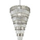 Canada 60 Light 43.4 inch Chrome Chandelier Ceiling Light